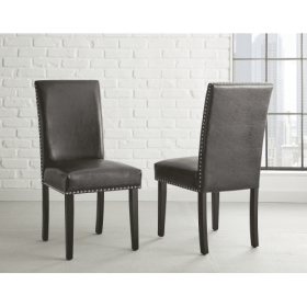 Verano - PU Side Chair Gray